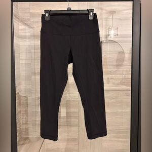 lululemon athletica crop Black Leggings